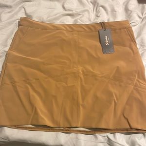 Khaki color skirt NWT